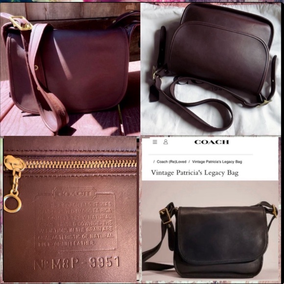COACH VINTAGE PATRICIA’S LEGACY BROWN CROSSBODY BAG 9951 - Picture 17 of 17